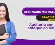 Seminario Virtual Gratuito: Auditoria con enfoque en NIIF.